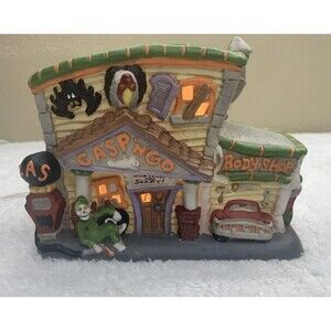 Midwest Of Cannon Falls Creepy Hollow Gasp N Go Mini Auto Shop Halloween*Works**